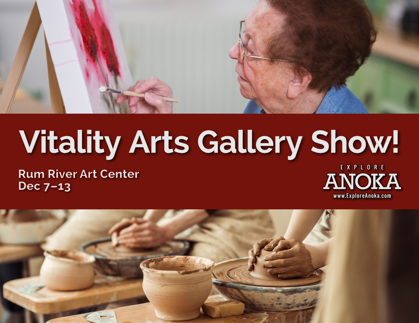 Vitality Arts Gallery Show - Rum River Art Center